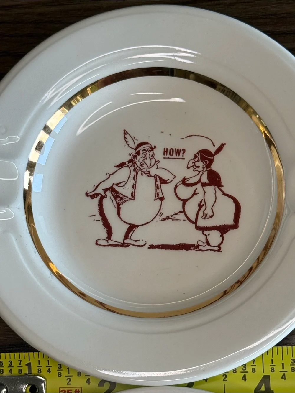 1940’s Risqué Adult Cartoon Trays Set of 4